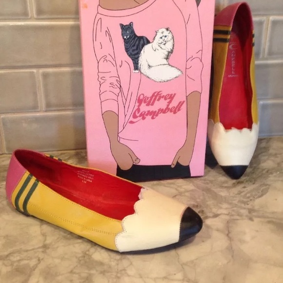 jeffrey campbell pencil flats